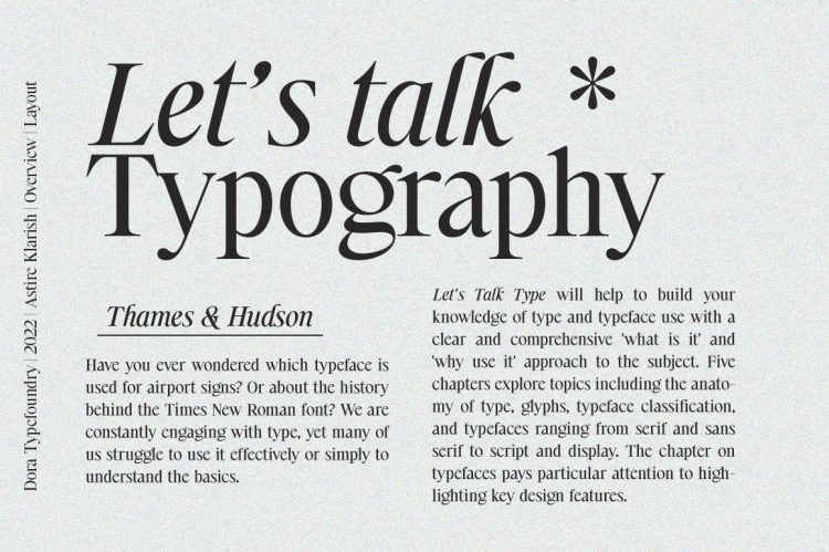 Retro Stylish Serif Family