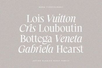 Retro Stylish Serif Family