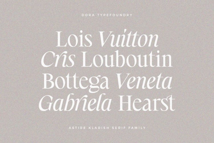 Retro Stylish Serif Family