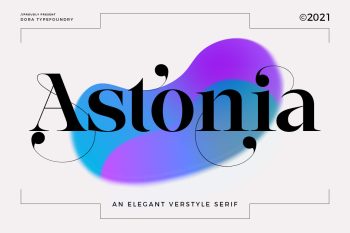 elegant serif font