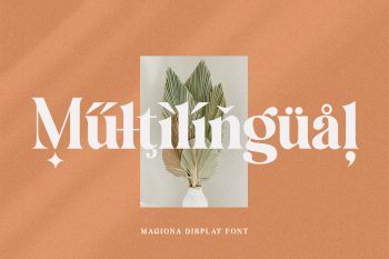modern display font