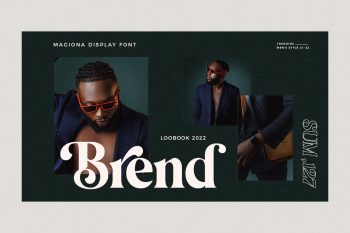 modern display font