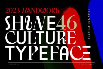 Modern Display Typeface