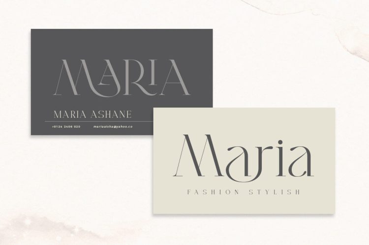 Modern Elegant Serif Font