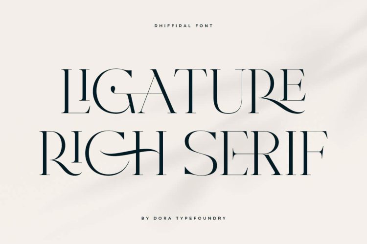 Modern Elegant Serif Font