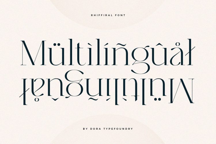 Modern Elegant Serif Font