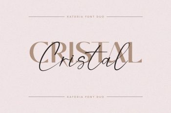 stylish font duo
